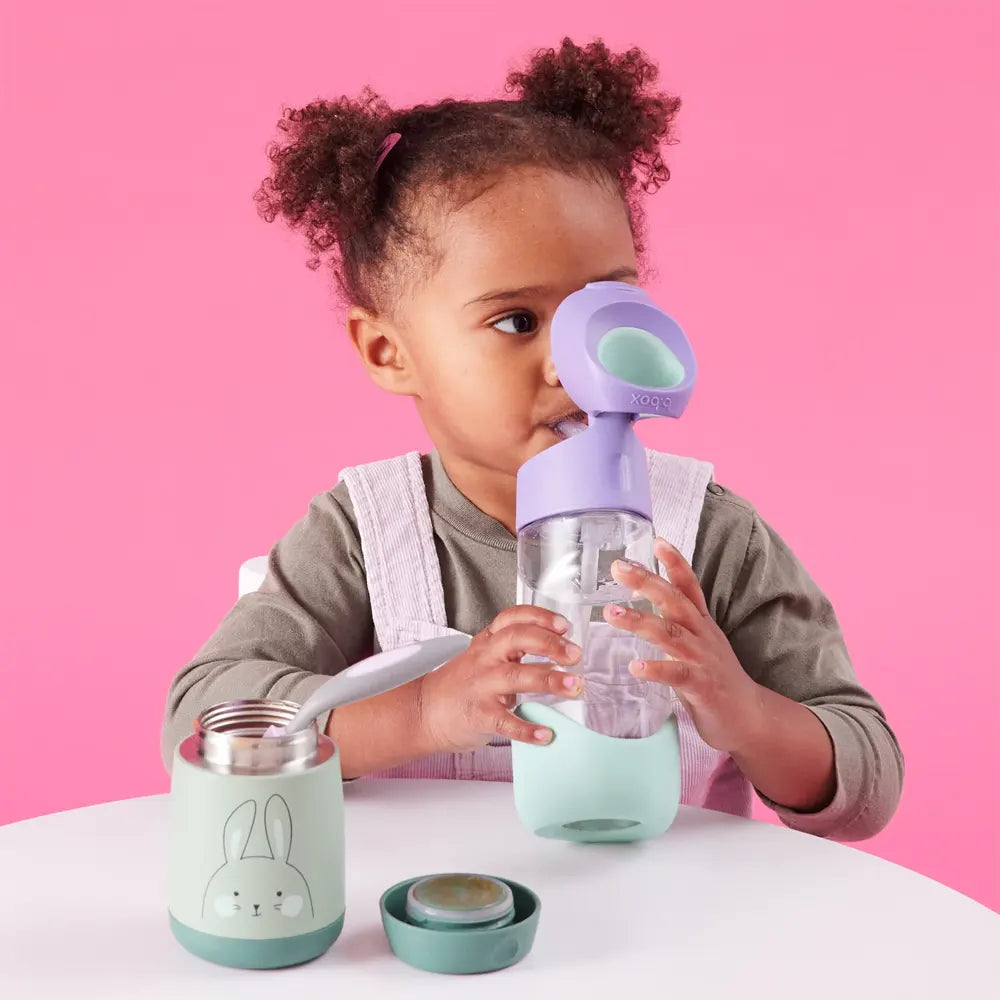 b.box Tritan Drink Bottle 450ml - Lilac Pop