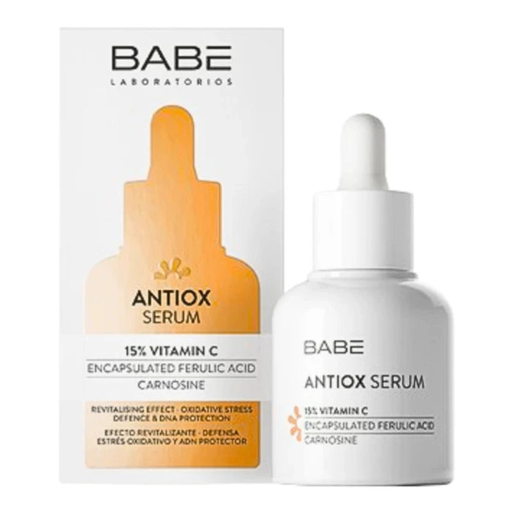Flacon du sérum Babé Antiox 15% vitamine C 30 ml