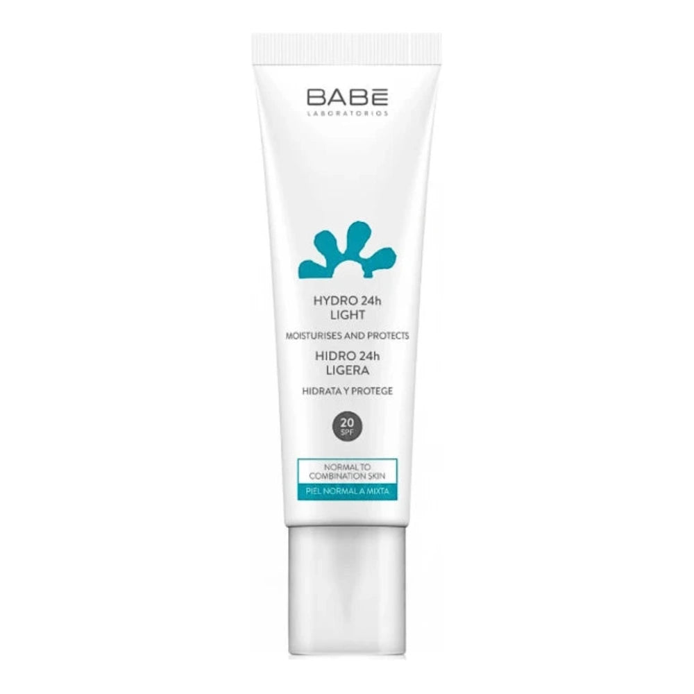 Babé Hydro 24H Light SPF20+ 50 ml, crème hydratante visage
