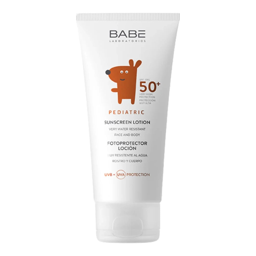Babé lotion solaire pédiatrique SPF50+ 100 ml – flacon