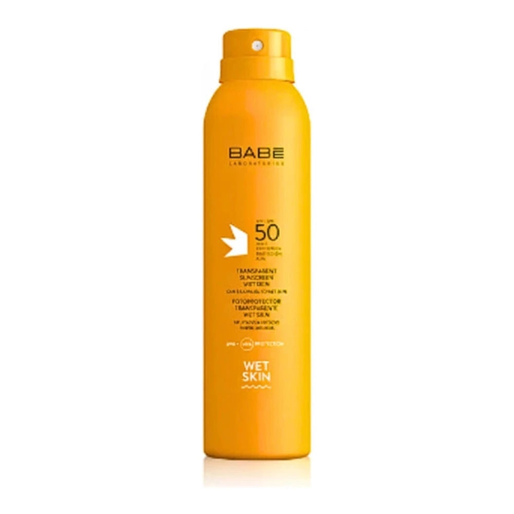 Babé brume solaire transparente Wet Skin SPF50+ 200 ml – flacon spray