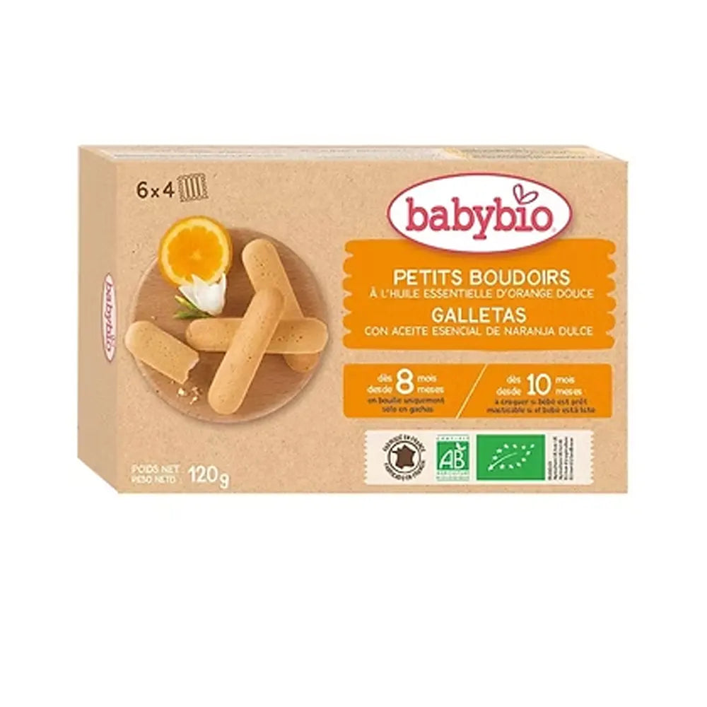 Babybio Boudoirs Galletas De Naranja 120g