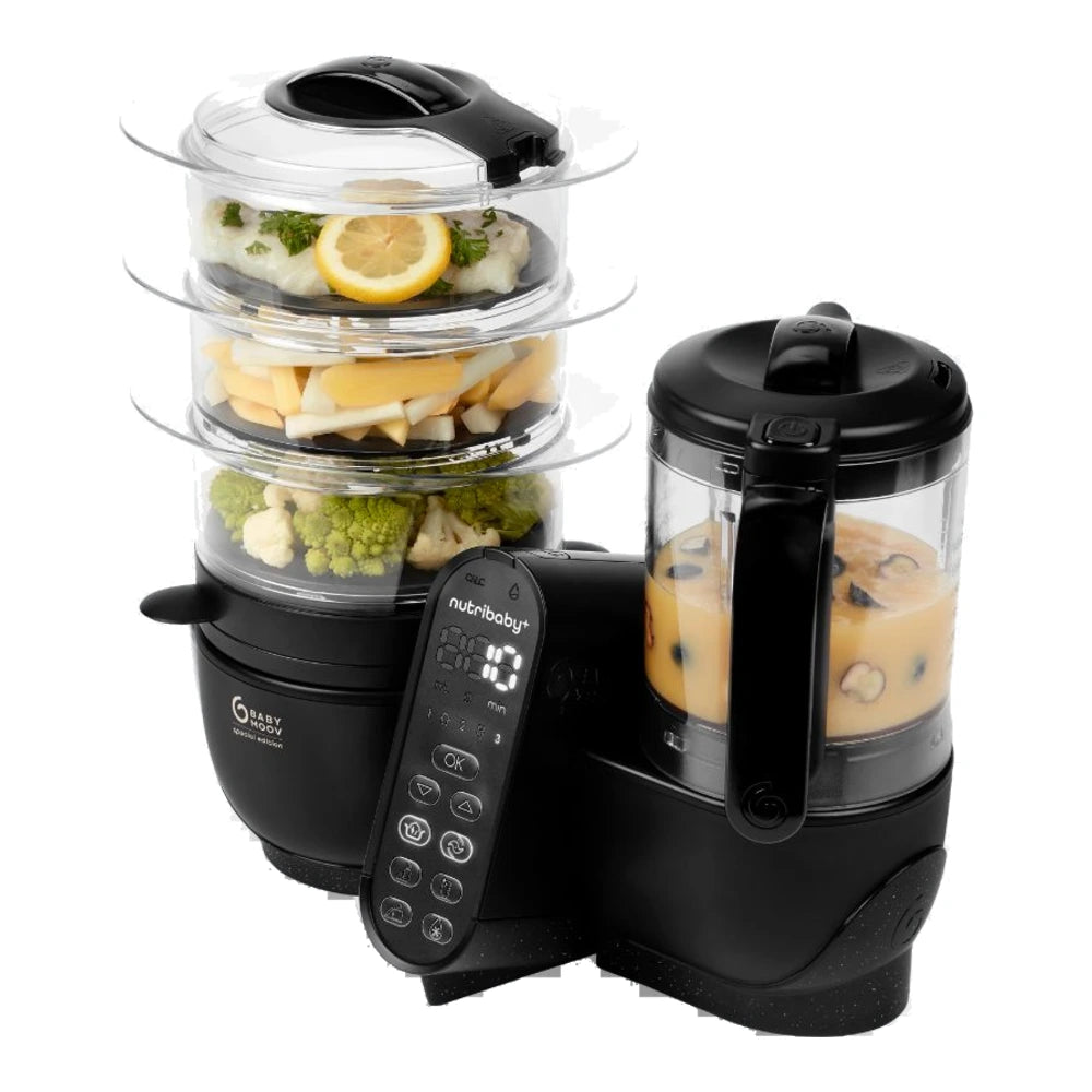 Babymoov Robot Cuiseur Nutribaby(+) XL - Black Edition