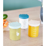 Babymoov Pack de 9 Bols en Verre ISY BOWLS 6x250ml + 3x120ml