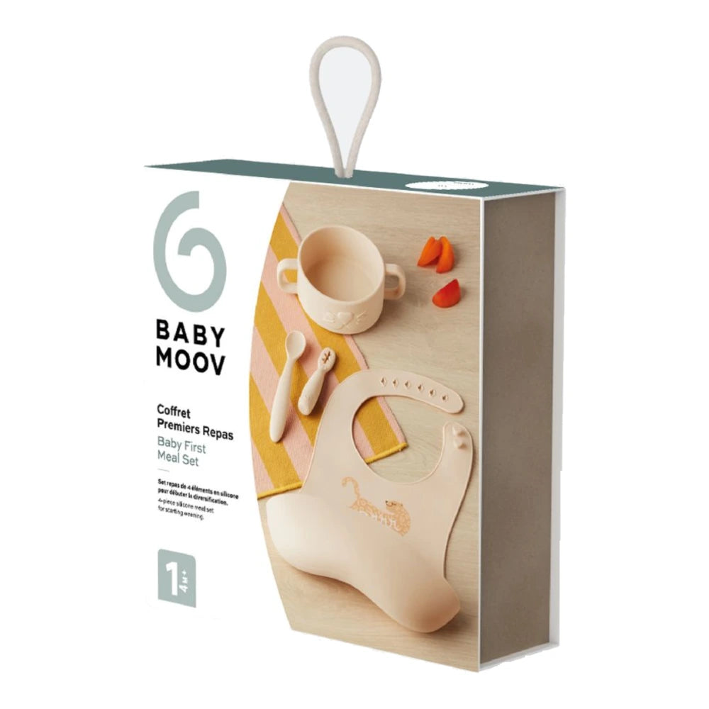 Babymoov Coffret Repas Bébé Premiers Mois 4M+ - Mini Roar