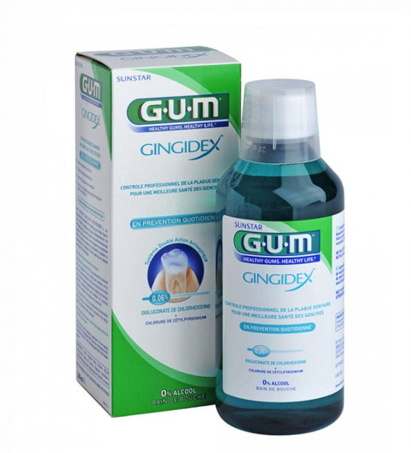 GUM GINGIDEX MOUTHWASH 300ML