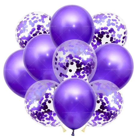 Pack 10 Ballons Pour Fête - Mauve