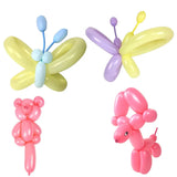 Pack de 100 Ballons Pour Fête - Couleurs Pastels