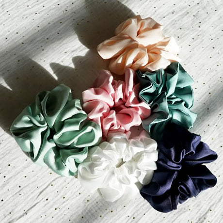Bambidou Chouchou en Soie - Rose