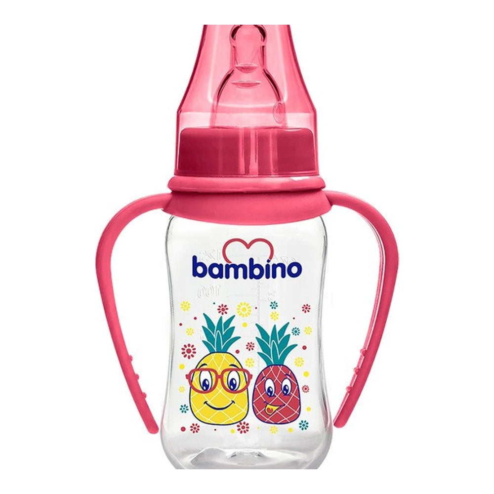 Bambino biberon naturel avec poignées 150 ml 0m+ réf. T065 – vue du biberon