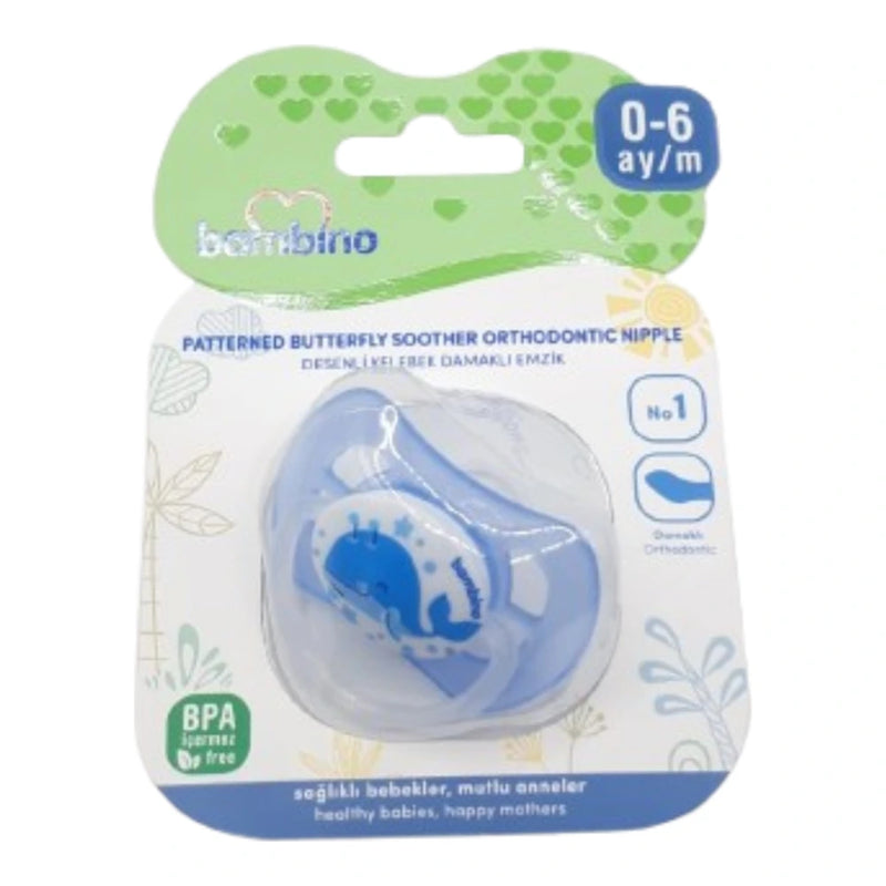 Bambino Chupete Ortodóntico 0-6 meses P2497