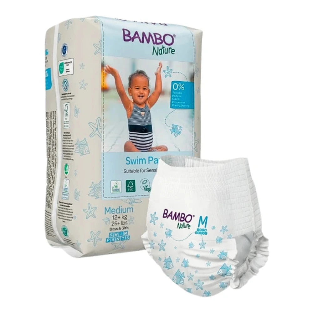Bambo Nature Swim Pants couches de bain taille M +12 kg – paquet de 12