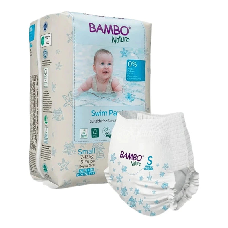 Bambo Nature Swim Pants Small 7-12kg 12 Pieces