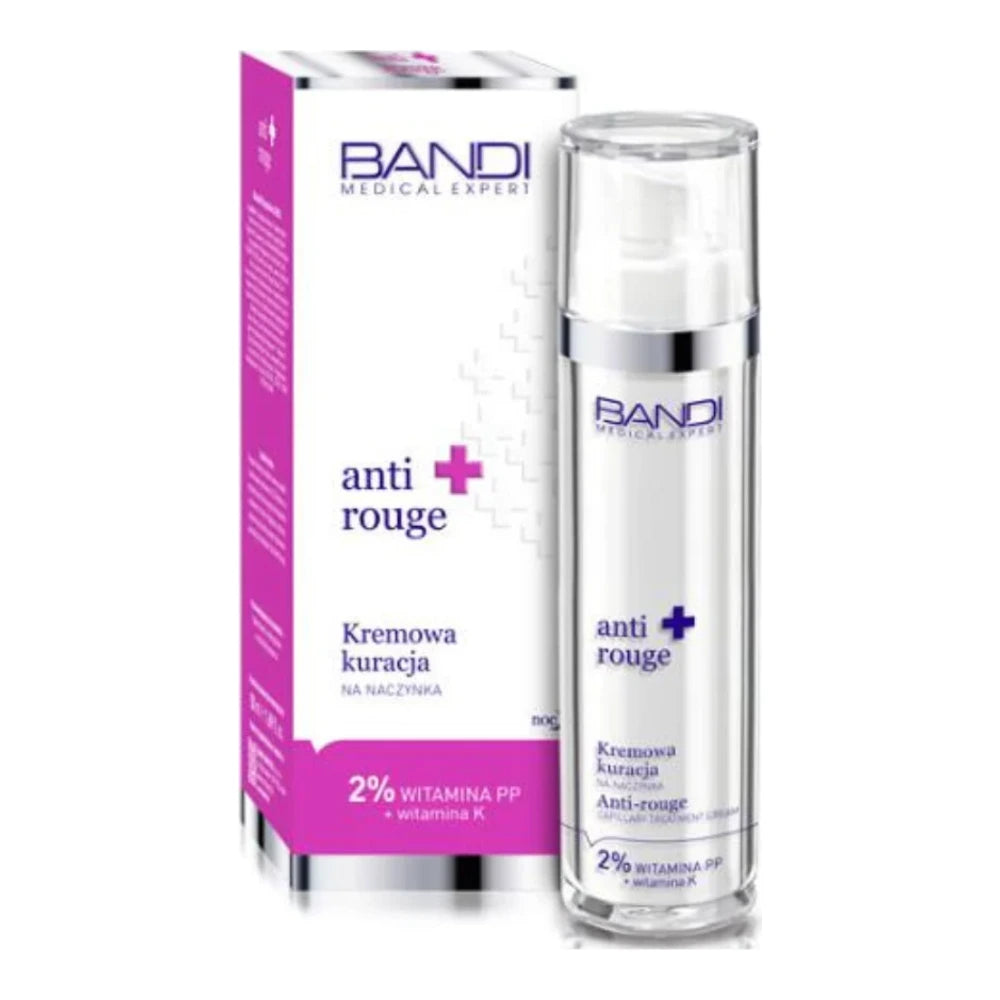 Bandi Crème Anti-Rougeurs 50 ml, flacon et étui