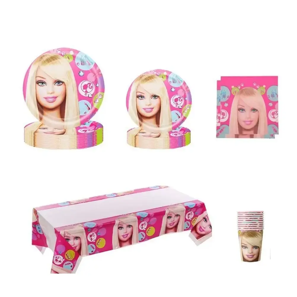 51 Piece Birthday Pack - Barbie
