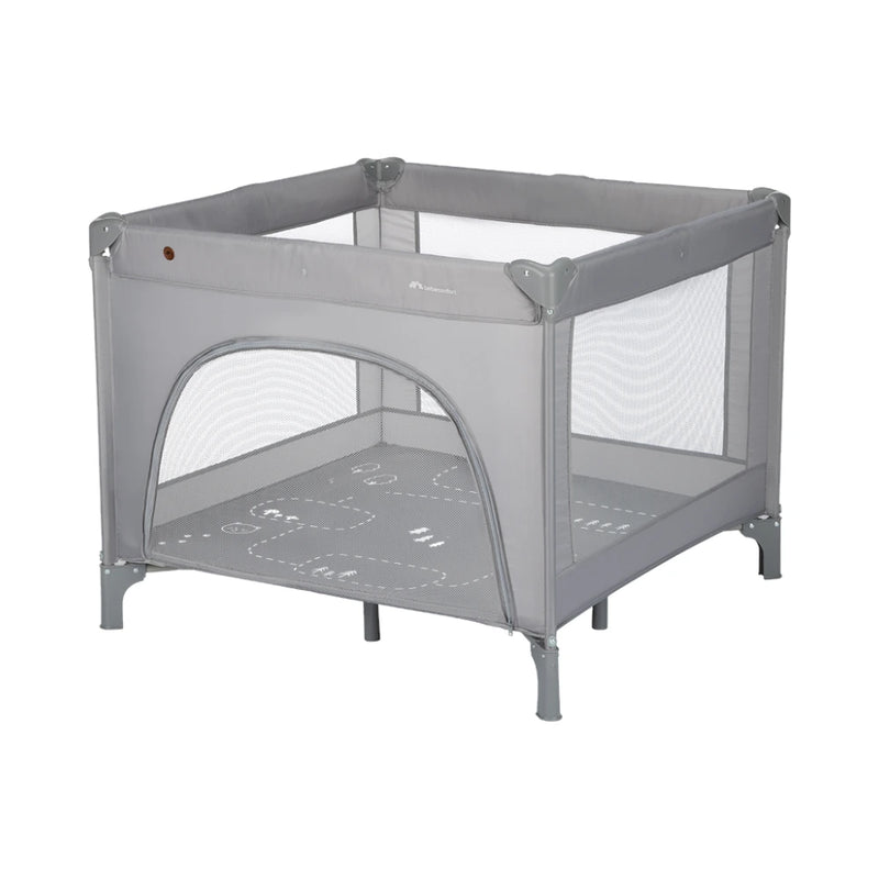 سرير لعب للأطفال Bébé Confort Adonis مع نافذة دخول - Mineral Gray