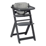 Bébé Confort Chaise Haute en Bois Timba avec Coussin - Mineral Graphite