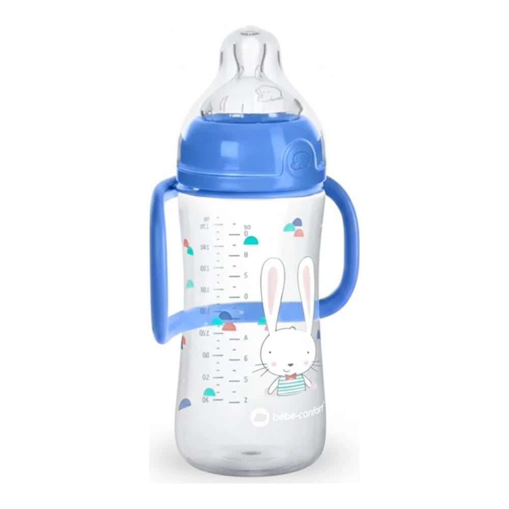 Biberon Bébé Confort Emotion avec poignées 270 ml Funny Friends