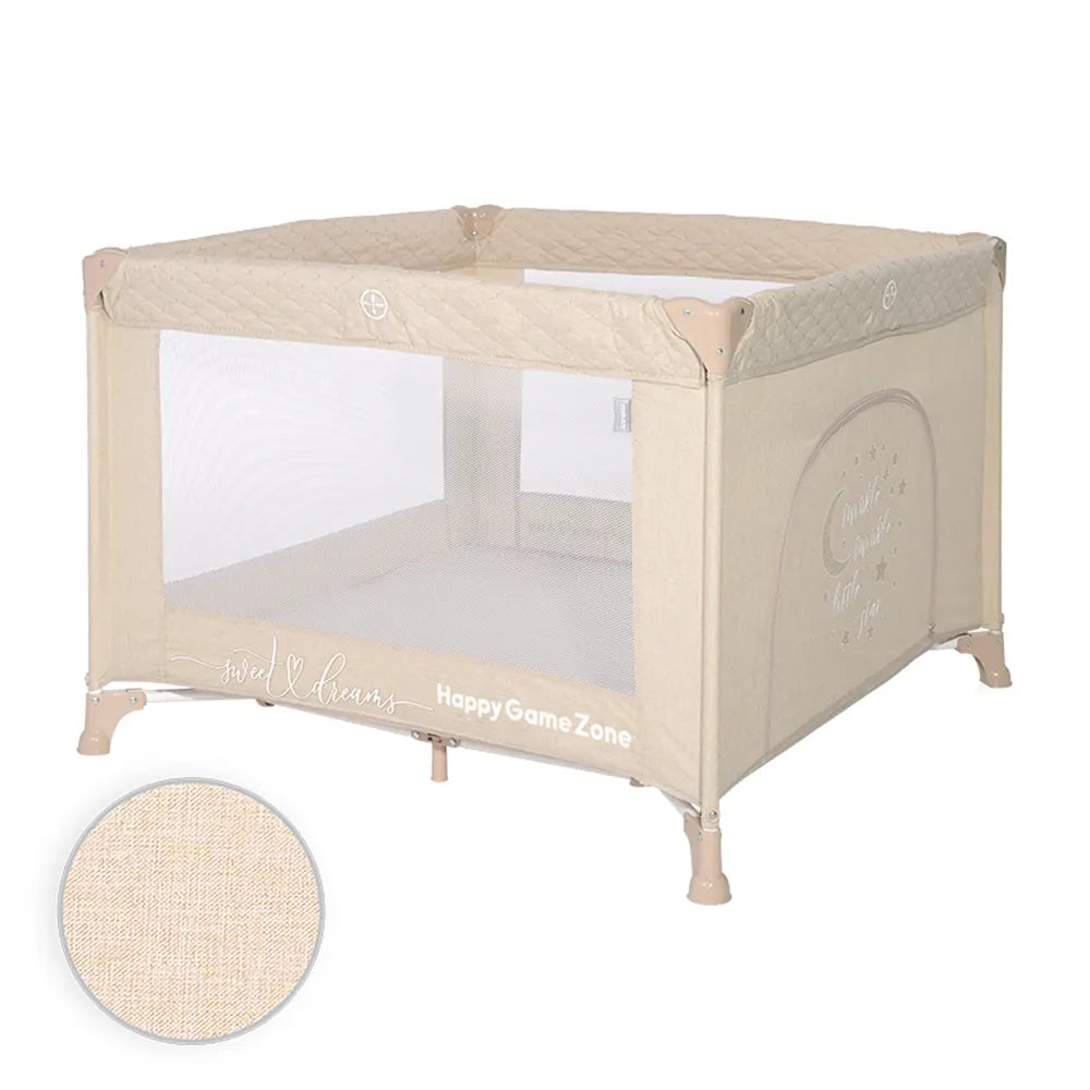 Lorelli Baby Playpen Happy Game Zone - Beige