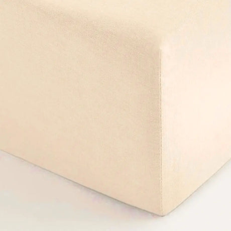 Bambidou Drap Housse Pour Lit Bébé 120x60 cm - Beige