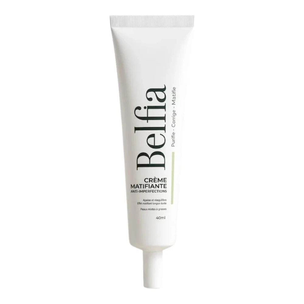 Belfia Crème Matifiante Anti-Imperfections 40 ml – tube