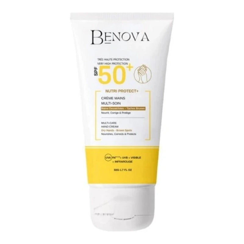 كريم اليدين Benova Nutri Protect+ SPF50