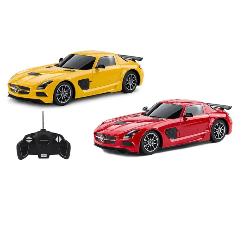 GRC Deluxe 1/18 Mercedes-Benz SLS AMG Black Series - Jaune