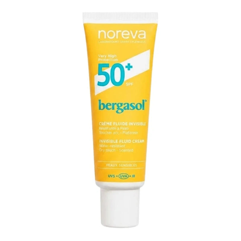 Noreva Bergasol Invisible Fluid Sunscreen SPF50+ – 50 ml
