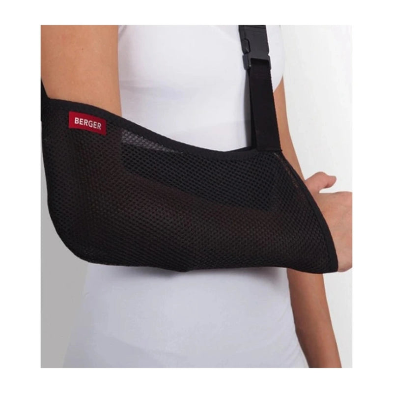 Berger Soporte de brazo de tela perforada grande BG-202L