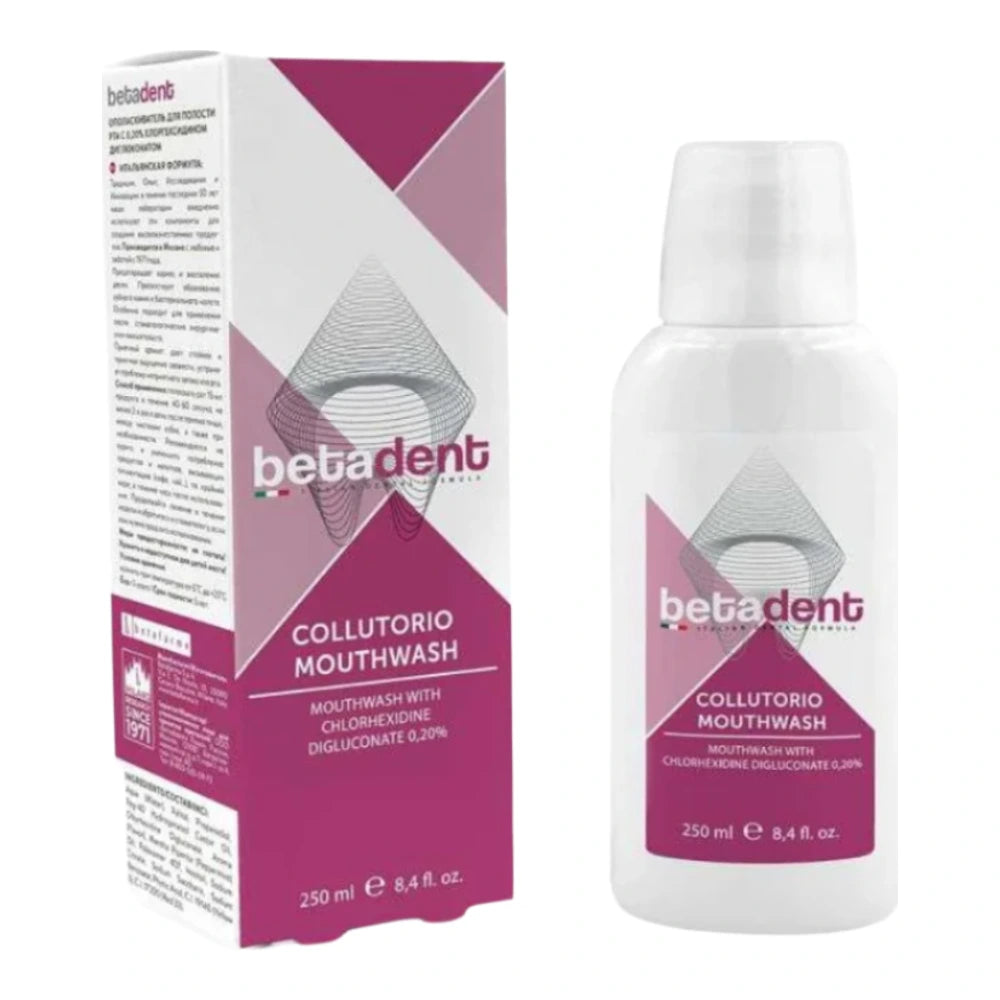 Betadent Bain De Bouche Chlorhexidine 250ml