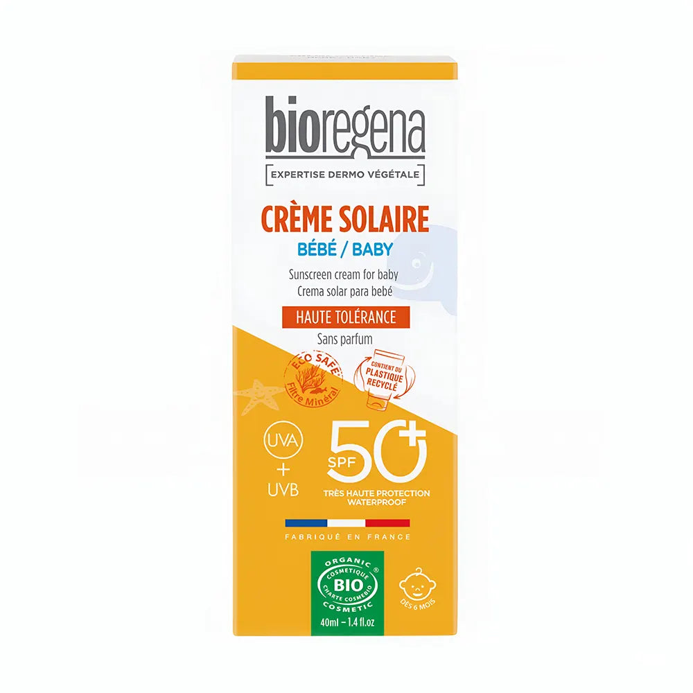 Bioregena Crème Solaire SPF50 Bébé - 40ml