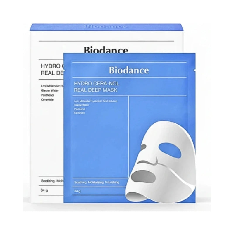 Biodance Mascarilla Profunda Real Hydro Cera-Nol 4 Piezas