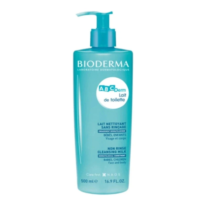 Bioderma ABCDerm Lait de Toilette Sans Rinçage - 500ml
