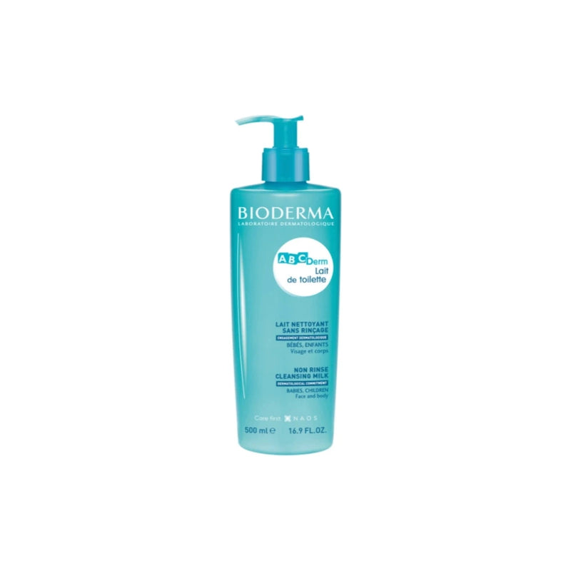 Bioderma ABCDerm Lait de Toilette Sans Rinçage - 500ml