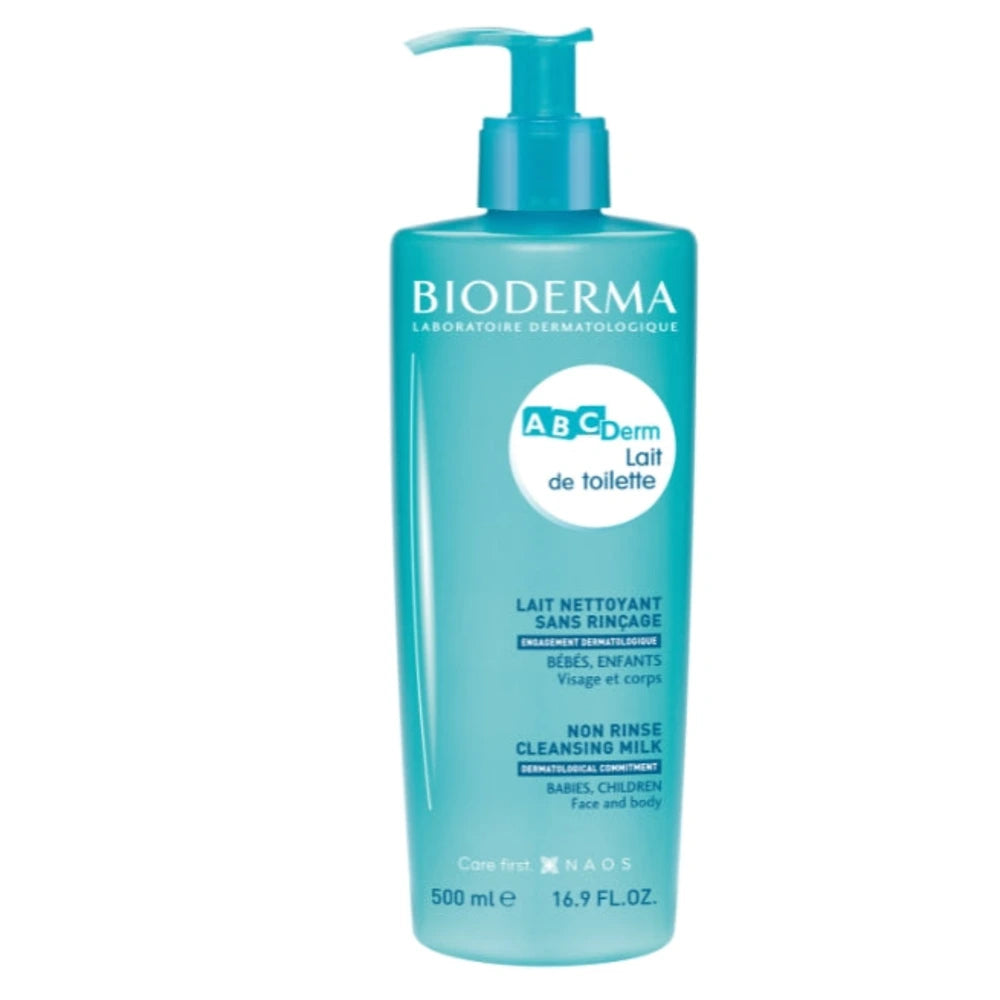 Bioderma ABCDerm lait de toilette sans rinçage 500 ml