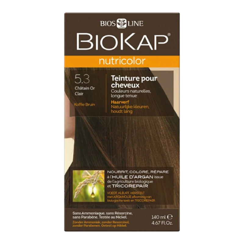 Biokap Nutricolor 5.3 بني فاتح ذهبي