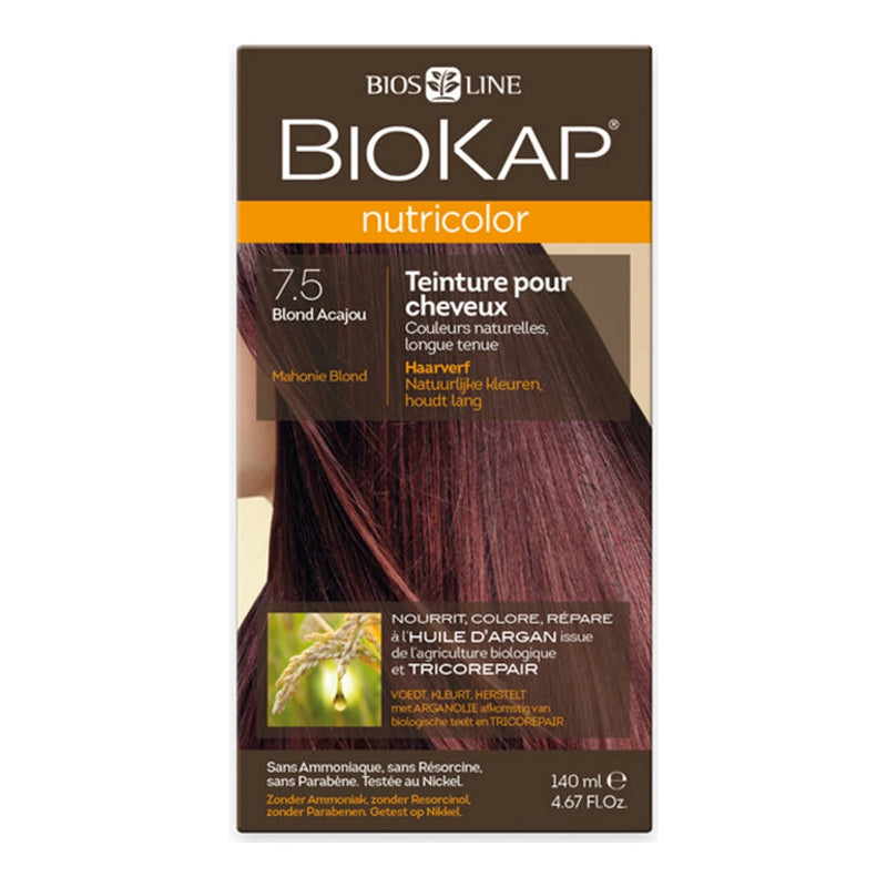 Biokap Nutricolor 7.5 أشقر ماهوغاني