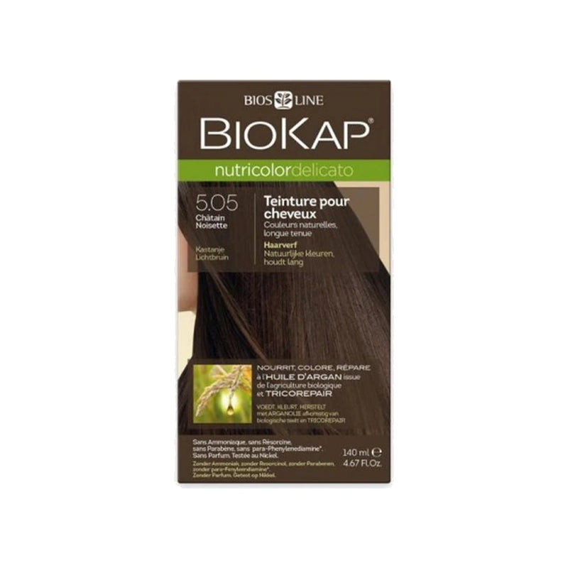BioKap Nutricolor Delicato 5.05 Hazelnut Chestnut