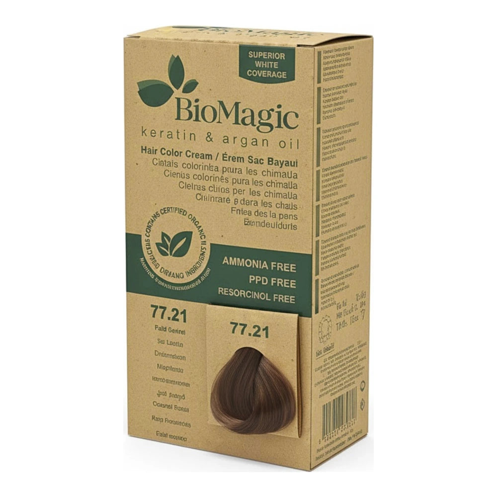 Biomagic kit crème colorante nuance 77/21