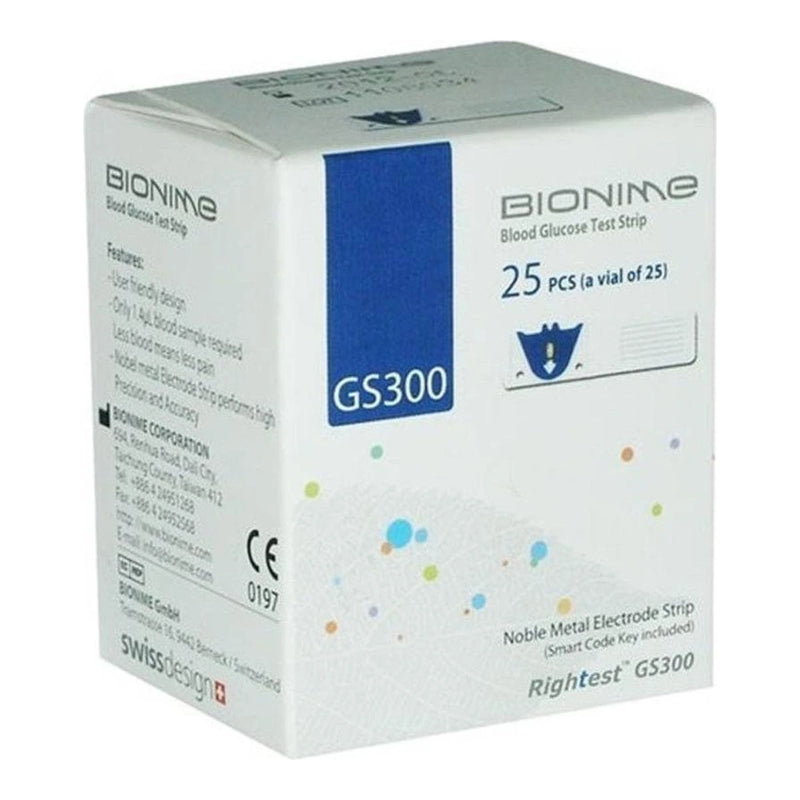 Caja de 25 tiras Bionime