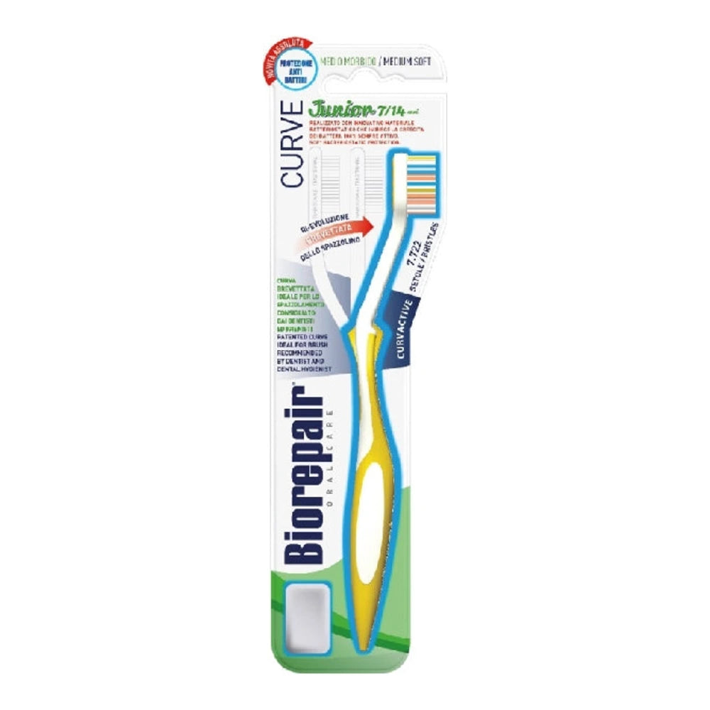 Biorepair Brosse A dents Junior 6-12 Aans Medium soft