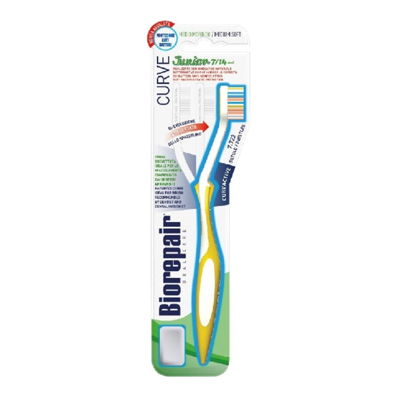 Biorepair Brosse A dents Junior 6-12 Aans Medium soft