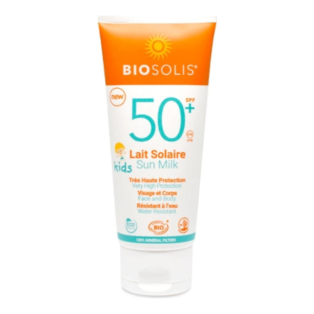 BIOSOLIS LAIT SOLAIRE POUR ENFANTS SPF50 100ML