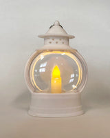 Decorative Table Lamp Lantern -Small size - White