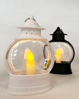 Lanterne Lampe De Table Décorative -Petit format - Blanc