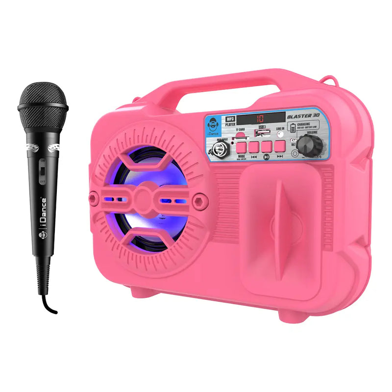 آي دانس مكبر صوت كاراوكي بلوتوث بلاستر 30