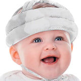 Casque de Sécurité Anti-Bosse pour Enfant - Rose & Blanc Rayé