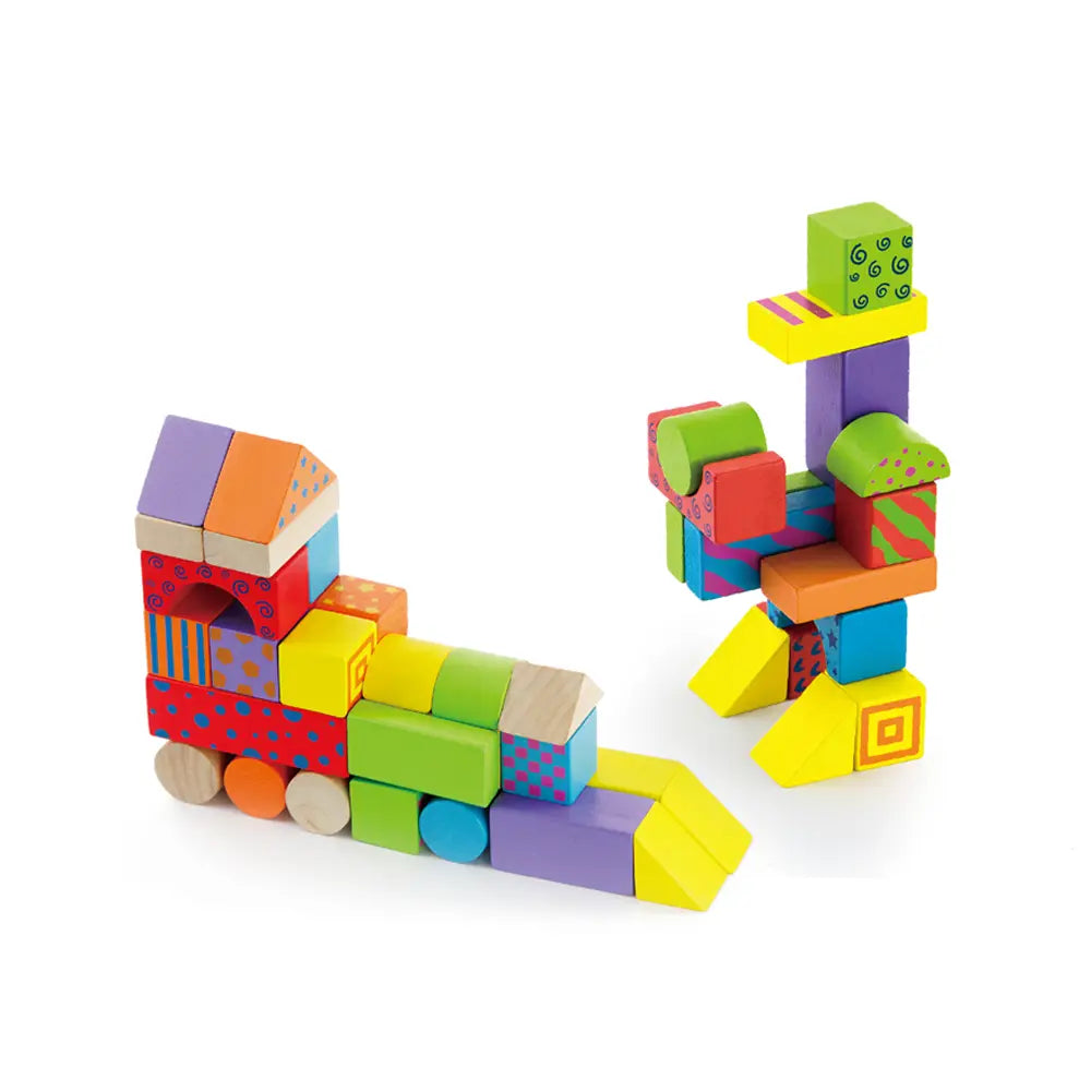 Viga Toys Blocs de Construction 2A+ - 100 Pièces