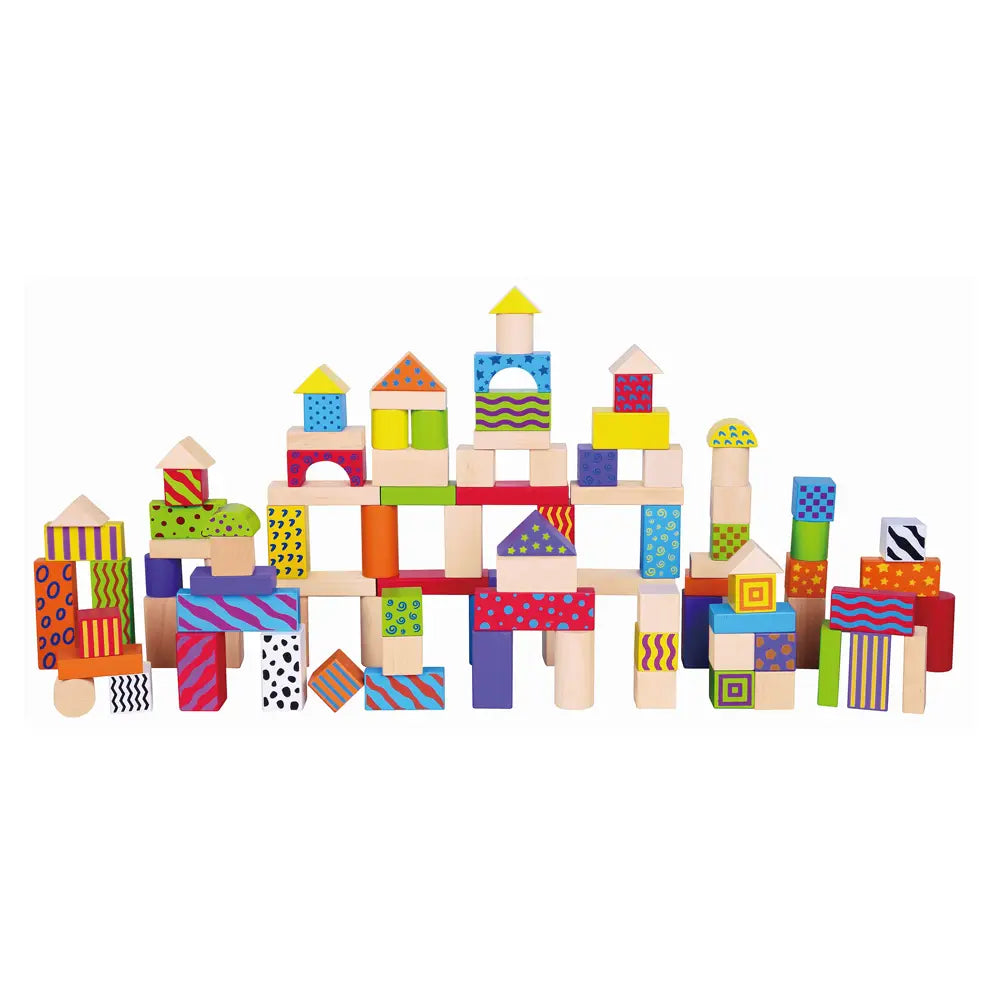 Viga Toys Blocs de Construction 2A+ - 100 Pièces