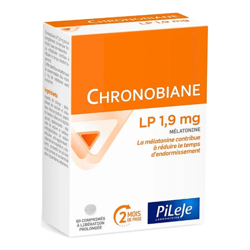 Chronobiane LP 1.9mg Melatonina 60 Comprimidos